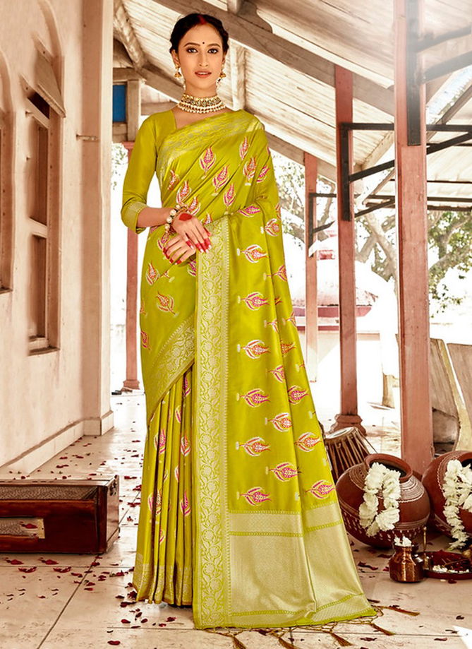 B FINE ART OF VARANASI Fancy Latest Designer Festive Wear Heavy Silk Stylish Saree Collection